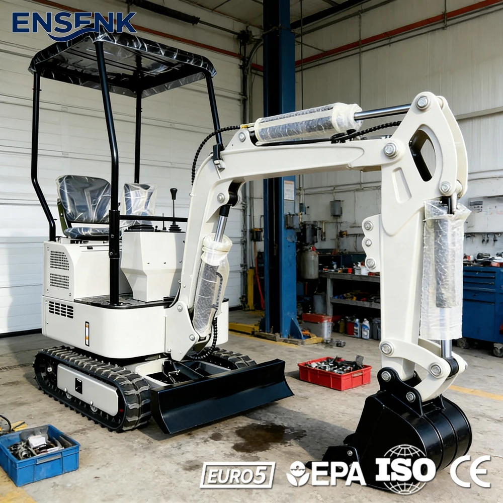 

Diesel Powered Mini Excavator 2.0Ton Suitable For Family Use Construction Escavatore Digger With Pelle Hydrauliques Attachments