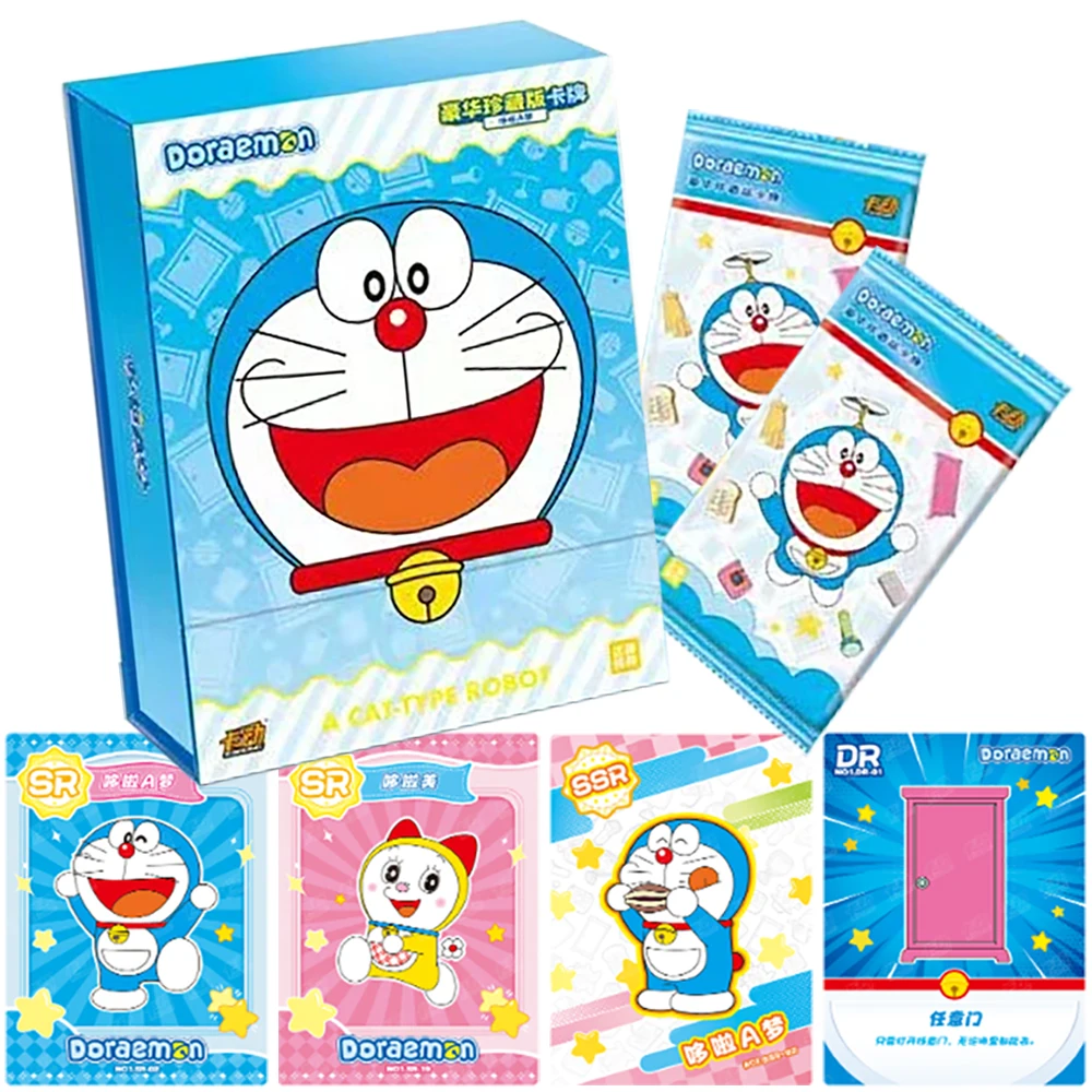 

Doraemon Original Limited Character Collection Card Science Fiction Comedy Anime Boys Girls Hobbies Creative Peripheral Card Toy