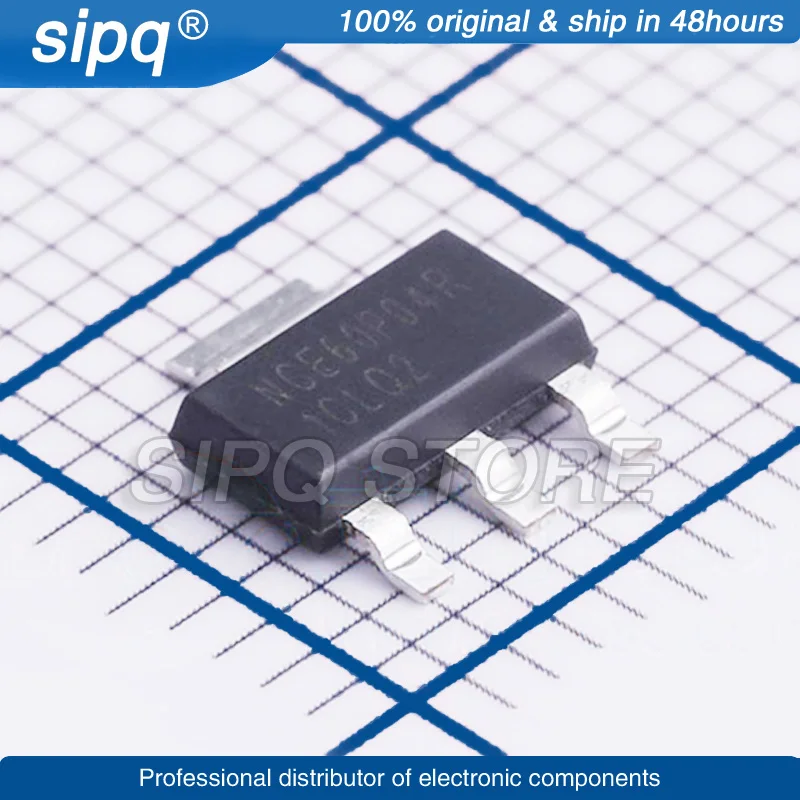 10PCS/LOT NCE60P04R 60V 4.3A P-CHANNEL SOT-223 MOSFET Brand New and Original In Stock Authentic Product