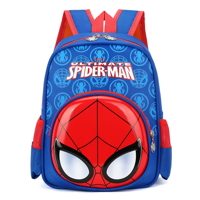 Disney  Backpack Avengers 3D Spider-Man cars Children School Kids Bag frozen sofia Cartoon Children School Bags Boys Girls Bag