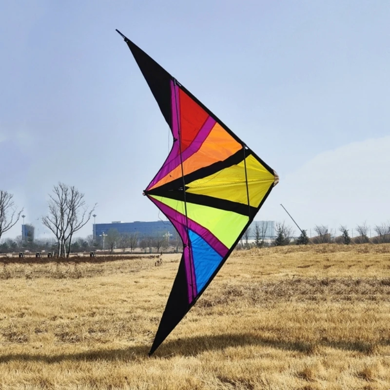 

Free shipping dual line stunt kites flying power kites Outdoor play toy sports professional kite outdoor garden games kite line