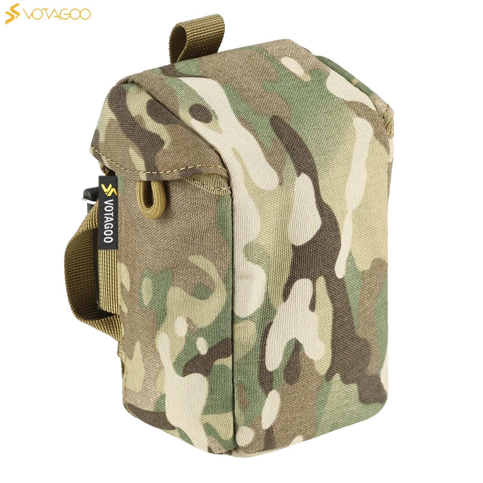 

VOTAGOO Rangefinder Pouch with Protective Padding and Quick-Release Buckle, Molle Compatiblefor Binocular Packs, Tactical Huntin