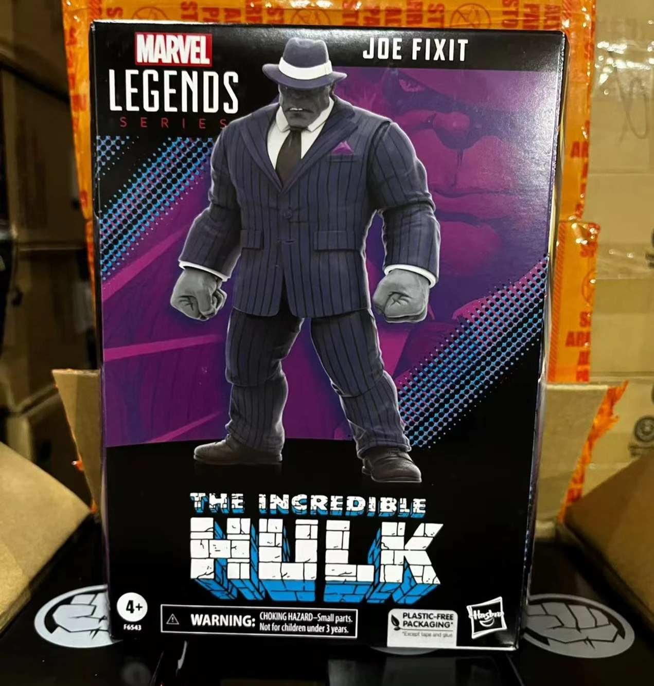 

Hasbro Genuine Gray Giant Joy Fisit 8-inch movable doll model model toys