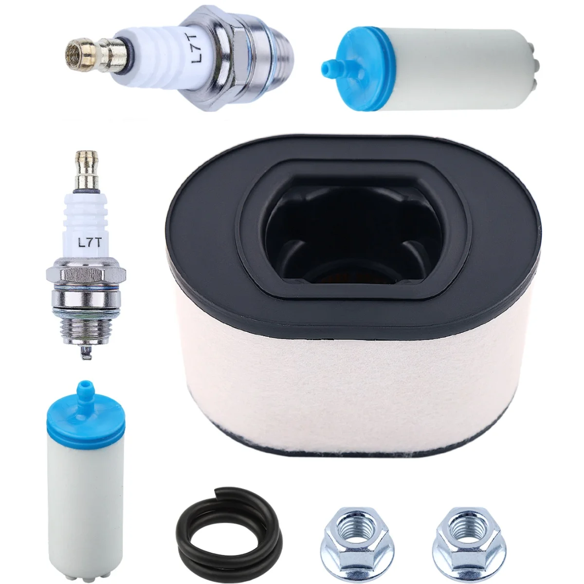 Air Filter Spark Plug Cut-Off Saw Gas Line Kit For Husqvarna K970 K1260 510244101 Fuel Filter Gas Line Bar Nut