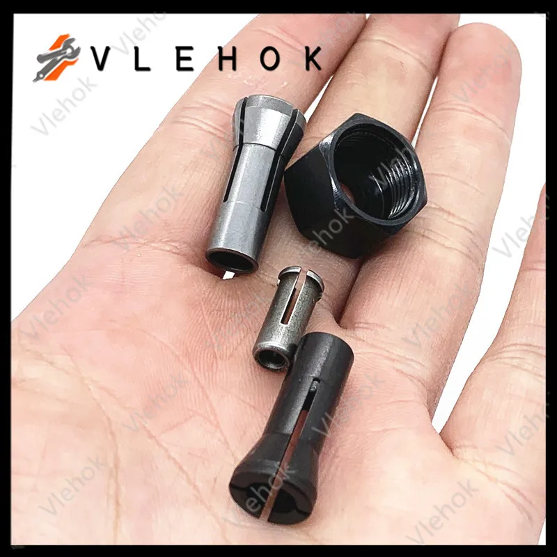 3 มม. 6 มม. 6.35 มม. Chuck Nut สําหรับ Makita M909 M9100 MT910 MT911 MT912 DIE เครื่องบด