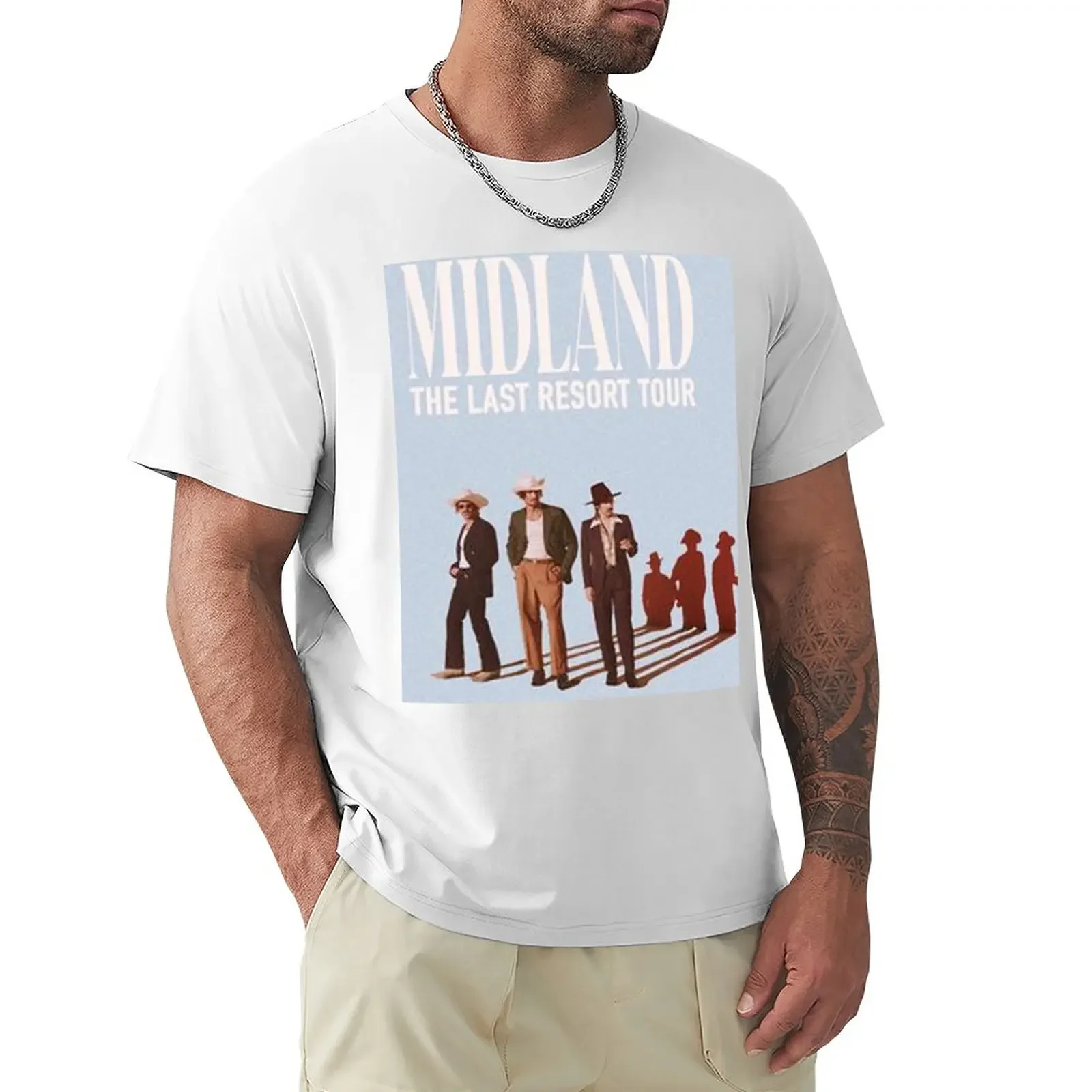 Midland The Resort Tour T-Shirt quick drying summer clothes tops mens funny t shirts