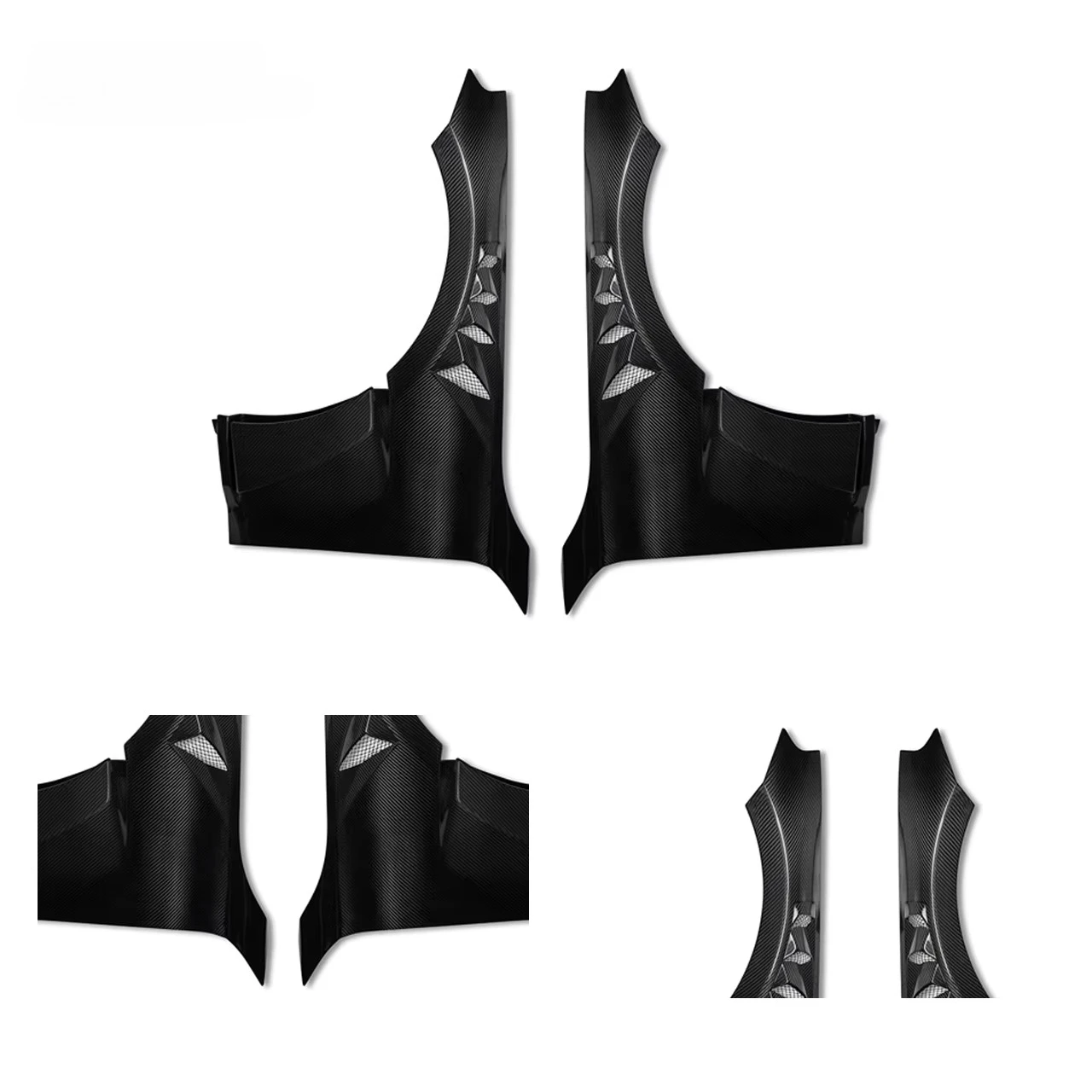 N Style Soundproof Dry Carbon Front Mudguard for G42 M2 M240i 2023-2026 Noise Reduction Replacement Parts 2