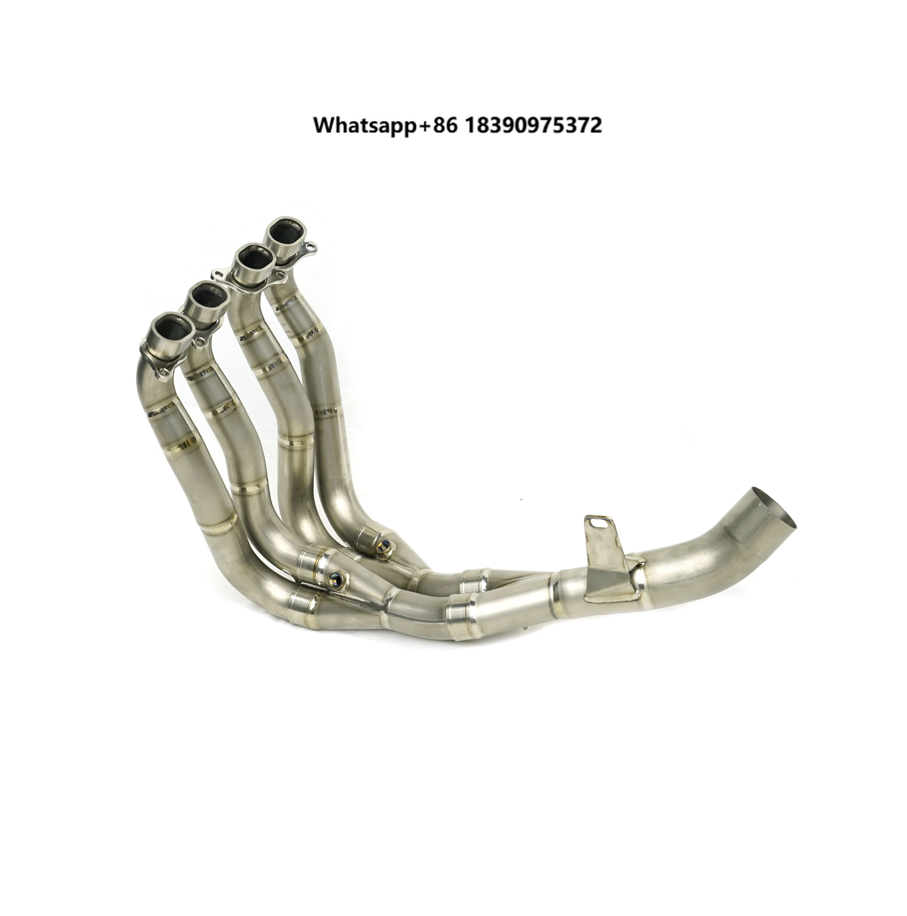 

High Performance Titanium Racing Front Exhaust Pipe, Modified Titanium Alloy Motorcycle Exhaust Muffler for CBR1000RR-R