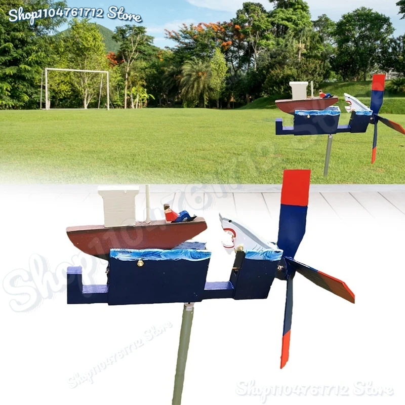 

Ocean Theme Windmill Spinner Outdoor Courtyard Windmill Windmill Spinner Ornament Garden Decoration