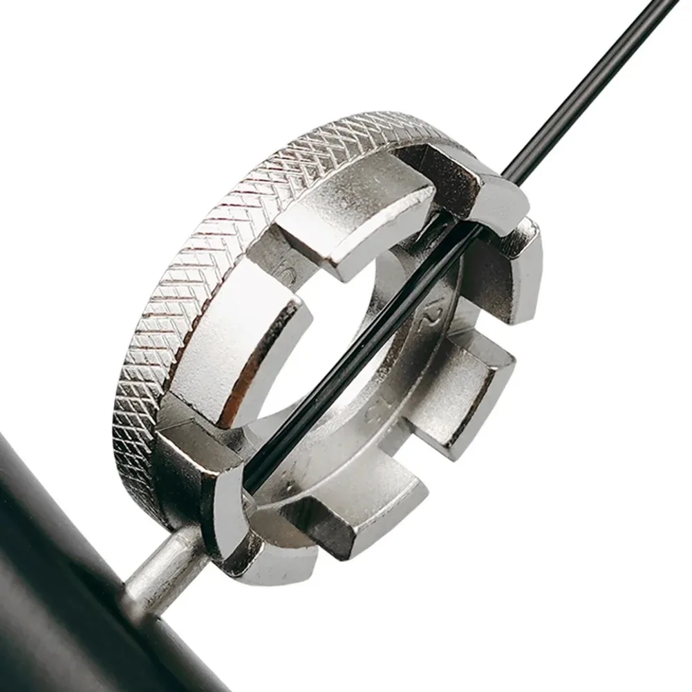 Llave de radios y herramienta de ranuras para bicicleta de ajuste - imagen 2