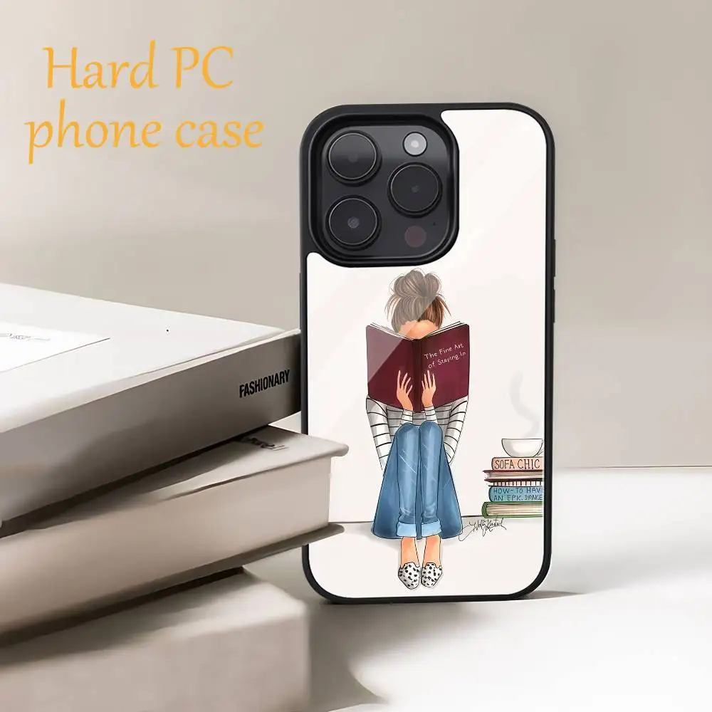 Girl Reading A Book…