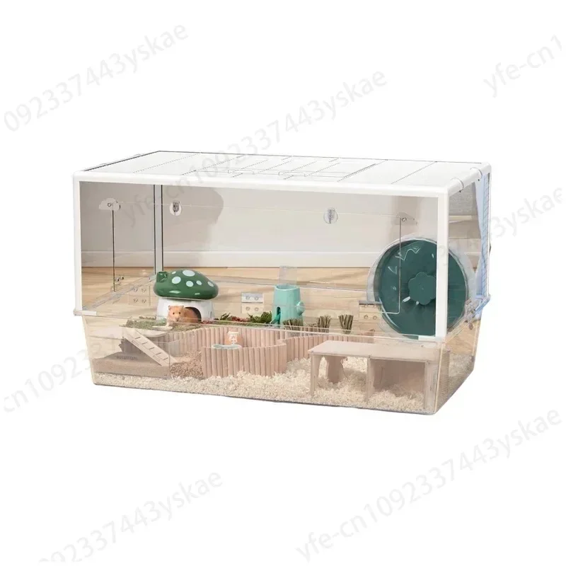 Customisable Breathable Clear 85cm Oversized Plastic Hamster Cage