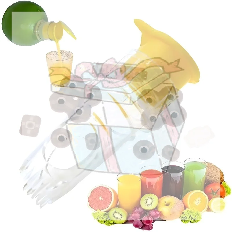 

【CC】Portable Lemon Squeezer PP Resuable Lightweight Juices Reamer Washable Manual Juices Reamer Built In Filter For Home Travel
