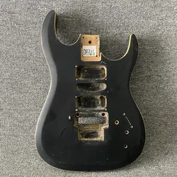 DB326 Black Color 7 Strings Electric Guitar Body Floyd Rose Style HSH Pickups DIY Guitar PARTS