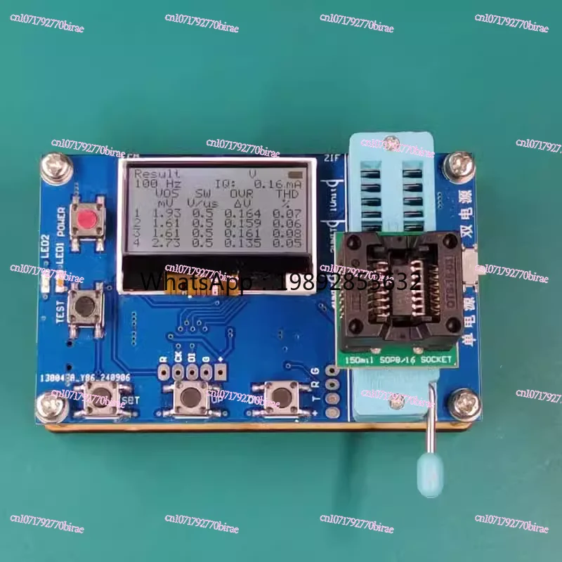 1~ 4  Universal Operational Amplifier Tester/ Detector