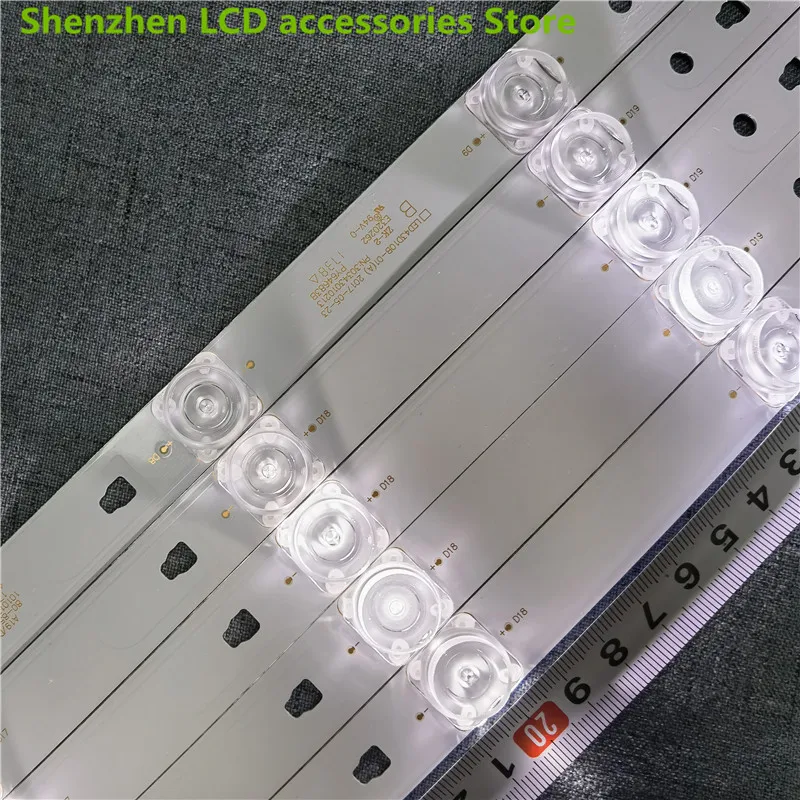 For  LED43D10A  LED43D10B  LED43D10A/B-01 30343010213    850MM 3V 10LED 43inch use 100%new LCD TV backlight bar