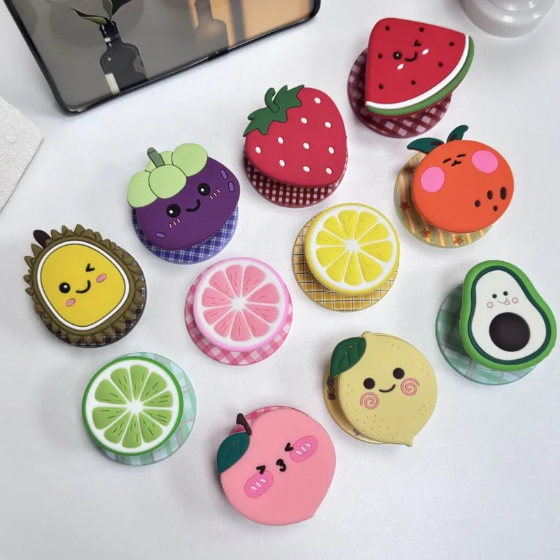 

Korean Cute Fruit For Magnetic Stand Grip Tok Griptok Phone Stand Support For iPhone 17 16 15 for Pad Magsafe Smart Tok