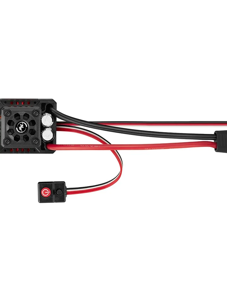 Hobbywing QUICRUN WP 10BL120 G2 ESC 120A 2-4S Lipo Speed Controller Borstelloze Sensorless voor 1/10 1/12 RC Auto Speelgoed Onderdeel - afbeelding 2