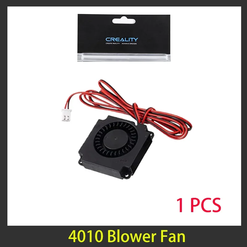 Creality Originele 4010 Ventilatoren DC 24V Extruder Hot End Ventilator en DC 24V Turbo Ventilator voor Creality Ender 3/Ender 3 Pro/Ender 5 3D-printer