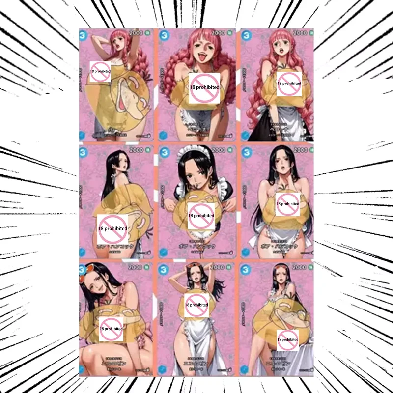 

9 шт./компл. One Piece Boa·Hancock Nico Robin Diy Self Control Collect Signature Trading флэш-карта аниме мультфильм подарок 59*86 мм