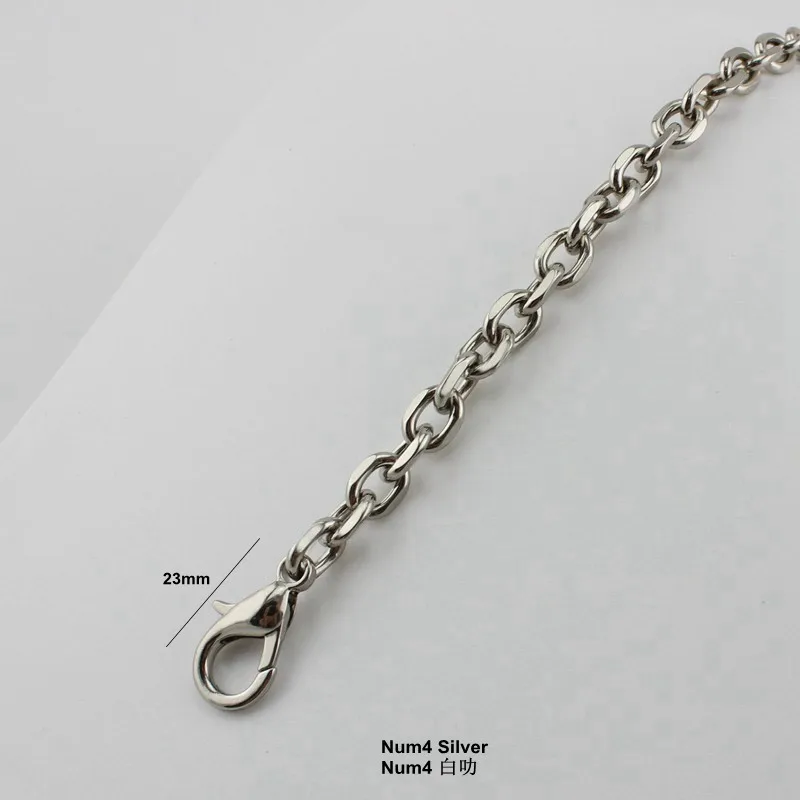 Width 7.5mm Small bag grinding chain chain single buy gold fashion metal shoulder strap diagonal cross belt new