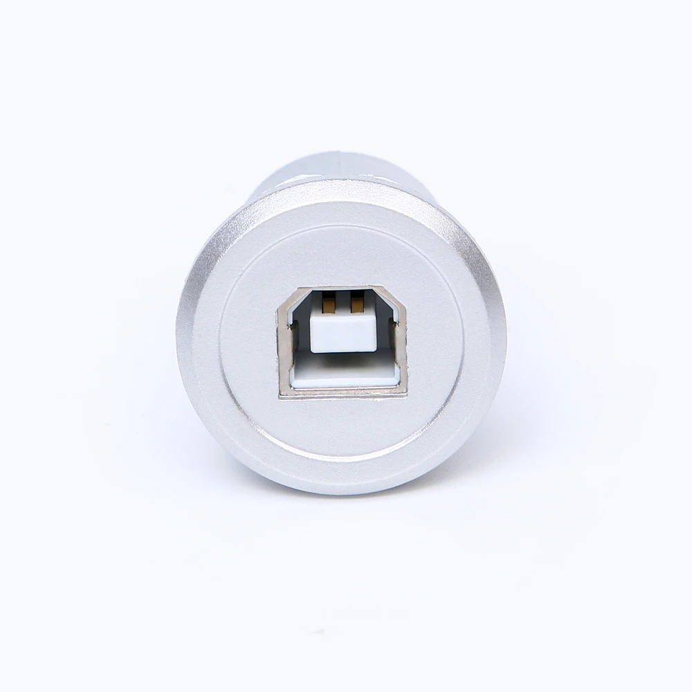 ELEWIND 22mm USB connector socket Economy cheaper plastic type USB2.0 socket Female B to Female A