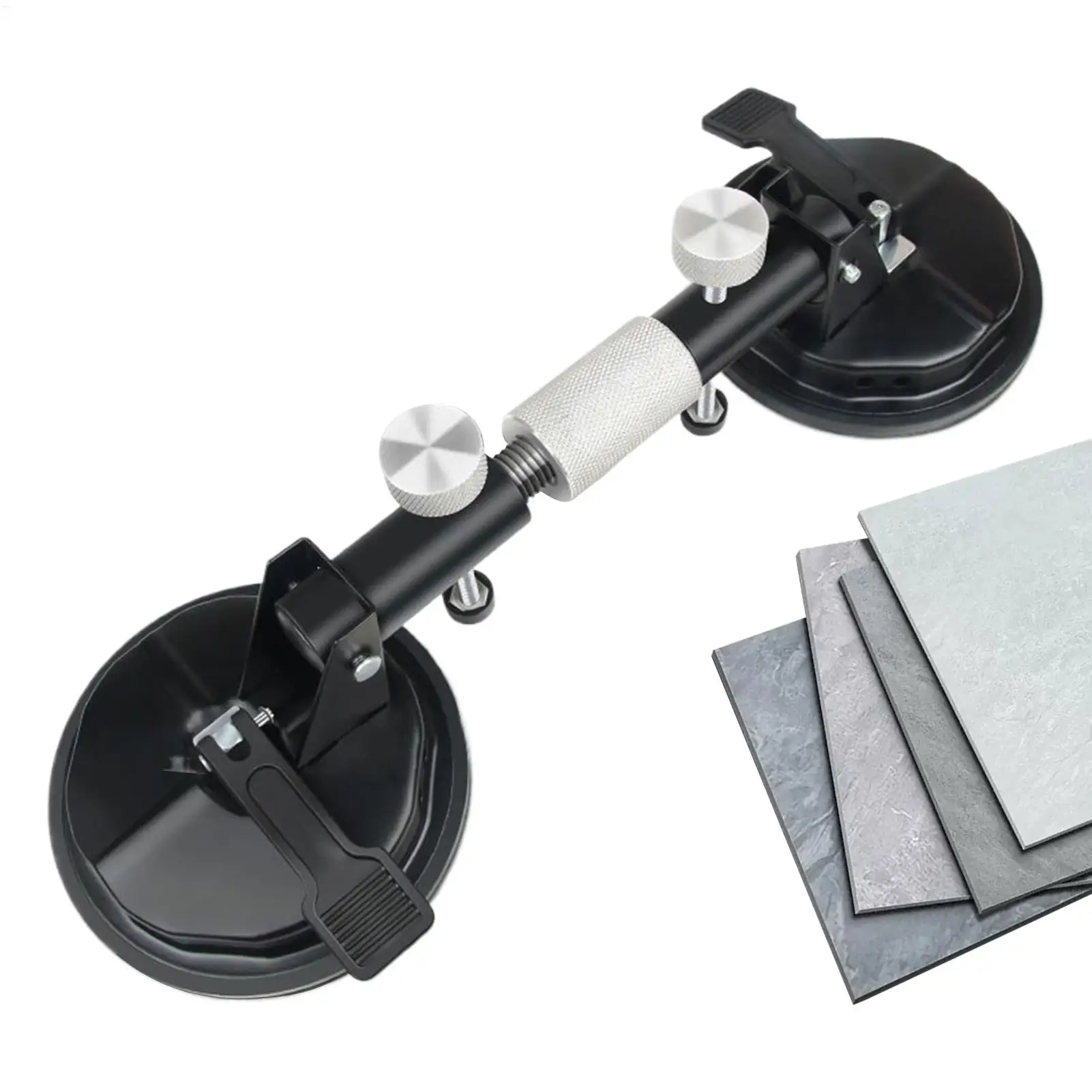 

Приспособление для выравнивания плитки и столешниц на присосках, сверхмощный инструмент для фиксации зазоров между плиткой, натяжитель для плитки на присосках, инструмент для выравнивания столешниц