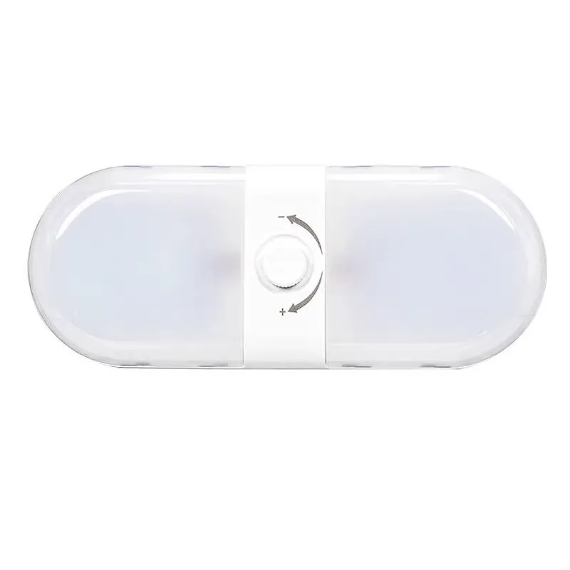 LED Ceiling Light 3 Color Modes Super Bright 12V 24V Wide Application for Car Truck Bus RV and More Interior Reading Lamp