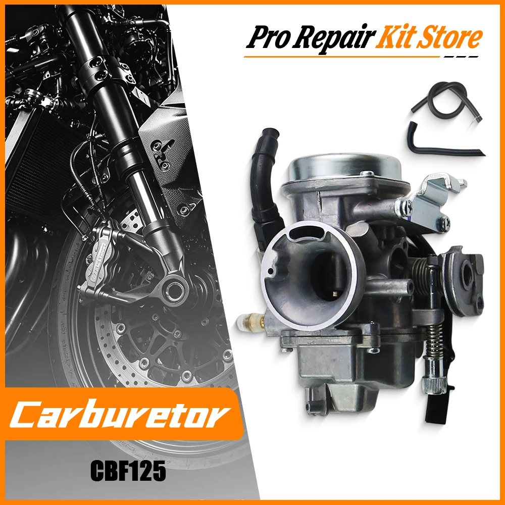 Carburetor With Heater Assembly For CBF125 Motorcycle Engine High Precision Replacement Spare Repair Parts