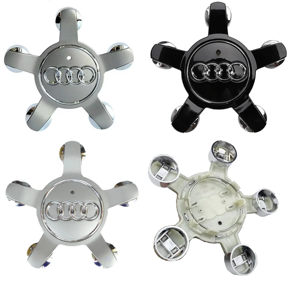 4szt 135mm Kołpaki centrujące do felg samochodowych 8R 0601165 Do Audi A1 A2 A3 A4 A5 A6 A7 A8 Q1 Q3 Q5 Q7 TT R8 Akcesoria samochodowe
