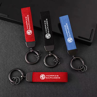 Fashion Car Key Keychain Ring Keyring Holder For MG Logo Hector RX5 RX8 Gundam 350 550 Morris Garages 6 3 5 7 TF ZR ZS HS GS GT