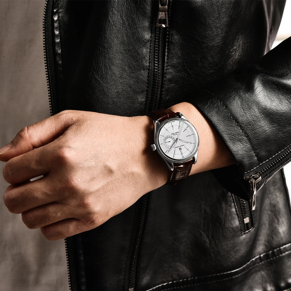 Pagani Design Men's Quartz Watch Luxury Sapphire Glass Diving Watch Men's 200m Waterproof Date Clock Business Men's Watch