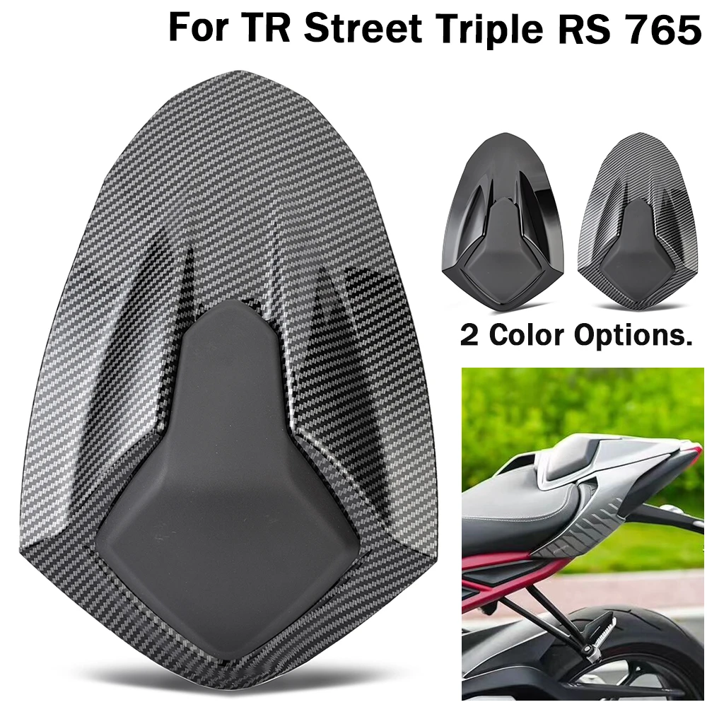 

RS765 Motorcycle Rear Passenger Pillion Seat Cover Cowl For Triumph Street Triple RS 765 2017-2024