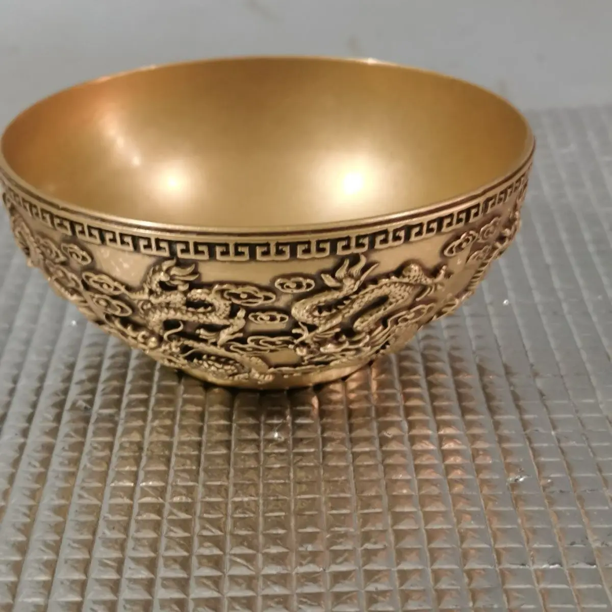 Pure Yellow Kowloon Bowl Copper Bowl Pure Copper Authentic Pure Copper Rice Bowl Household Products
