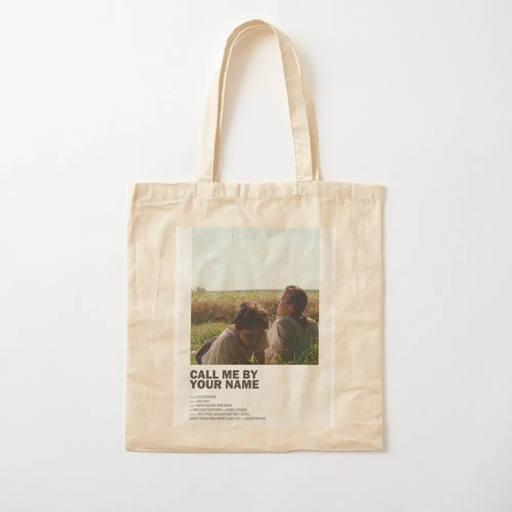 

CALL ME BY YOUR NAME Tote Bag large size bags bag luxury women canvas university Canvas