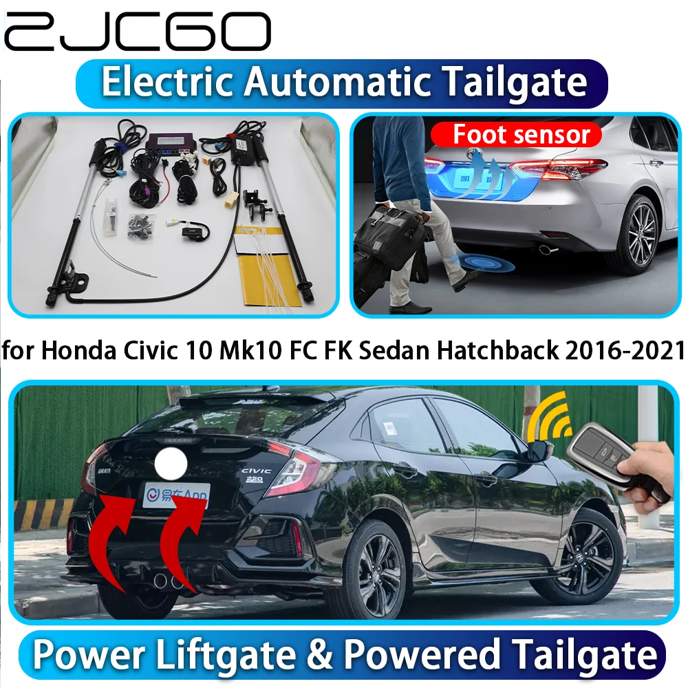 

for Honda Civic 10 Mk10 FC FK Sedan Hatchback 2016-2021 OEM Automatic Power Liftgate Powered Tailgate Intelligent Trunk Lift Kit