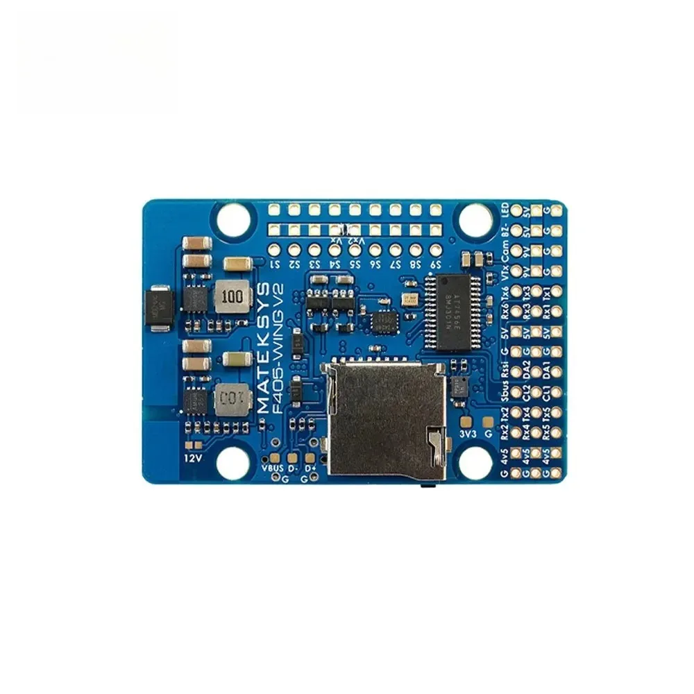 1pcs for MATEK MATEKSYS Flight Controller F405-Wing-V2 STM32F405RGT6 3~6S LiPo Built- in Baro OSD Blackbox for RC FPV Drone