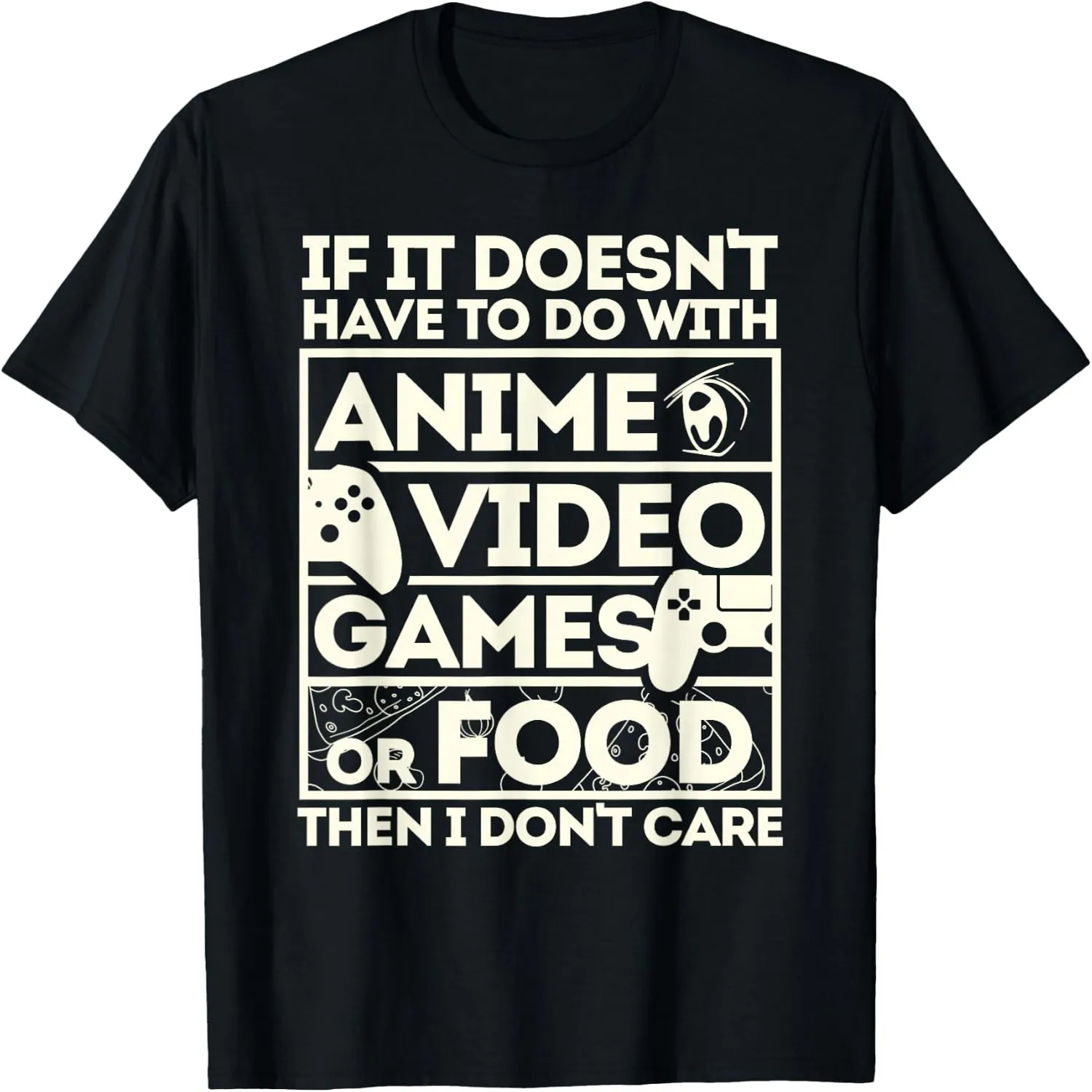 When It's Not About Anime, Video Games or Food T-Shirt Y2K aesthetic, Concert tee