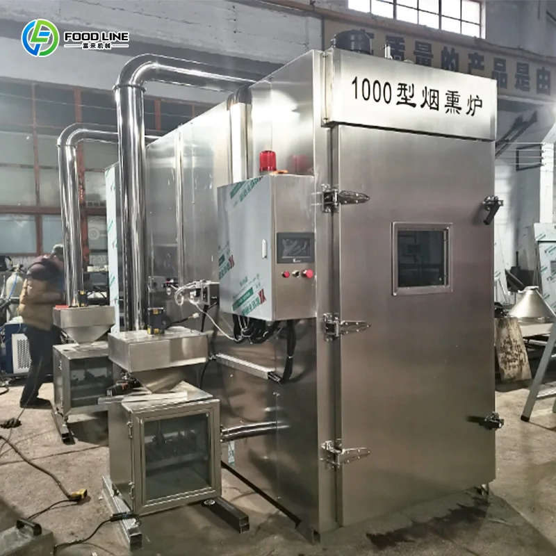 High Productivity Industrial Grade  Oven Reliable Performance Meat Processing