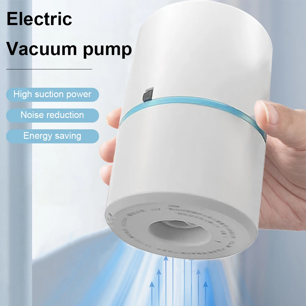 Pompe électrique à sac comprimé pour gain de place, sac sous vide de voyage, sac d'aspiration, sac de rangement pour vêtements, pompe à air électrique pour usage domestique