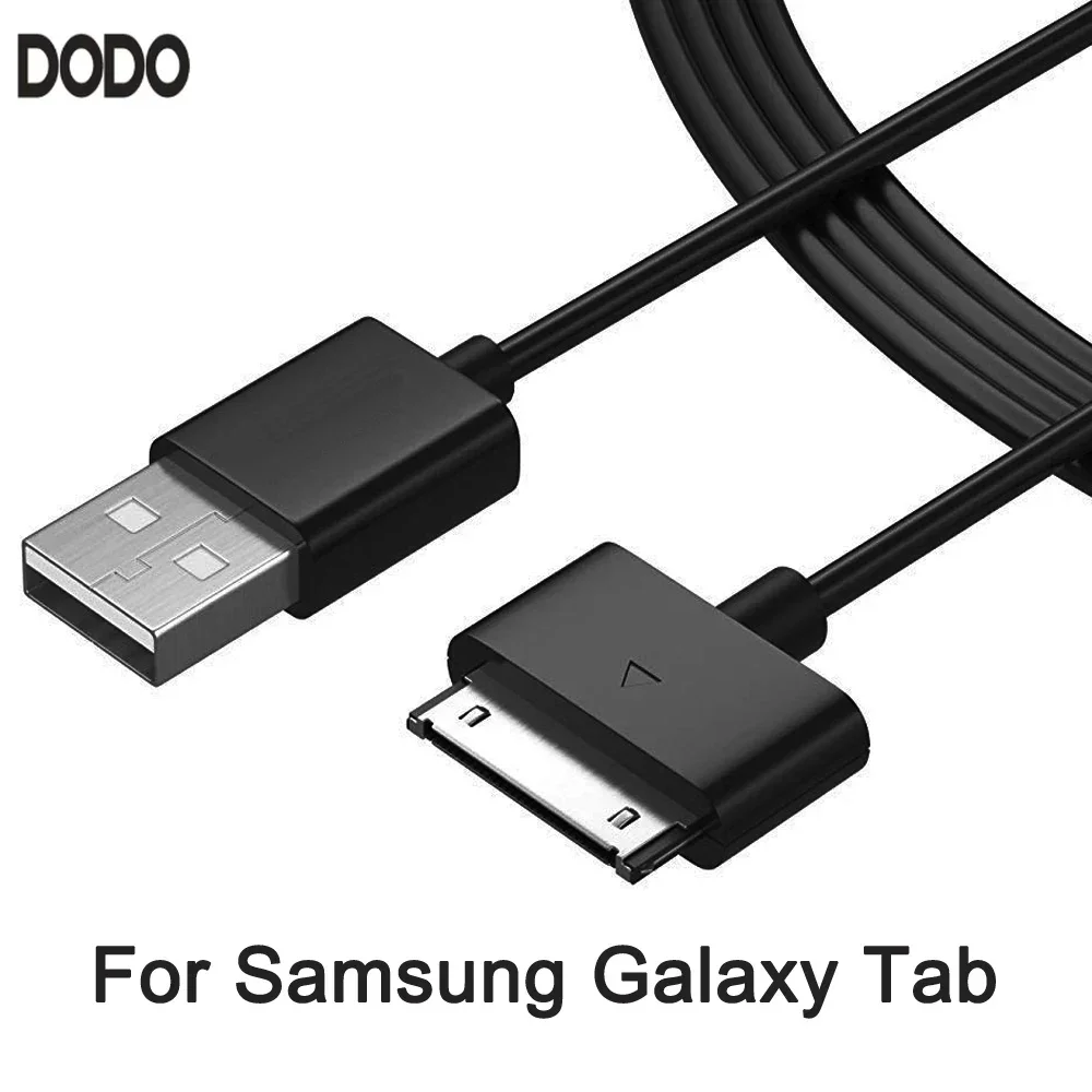 2Pcs 1m/2m USB Charger Data Cable For Samsung Galaxy TAB P1000 N8000 P5100 P5110 P7510 P7500 P7300 P6200 P6800 P3100 P1010