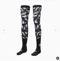 New LET Motorcycle Compression Knee Brace enduro Socks Top Motocross Socks MTB ATV MX Knee Protection Sport moto socks
