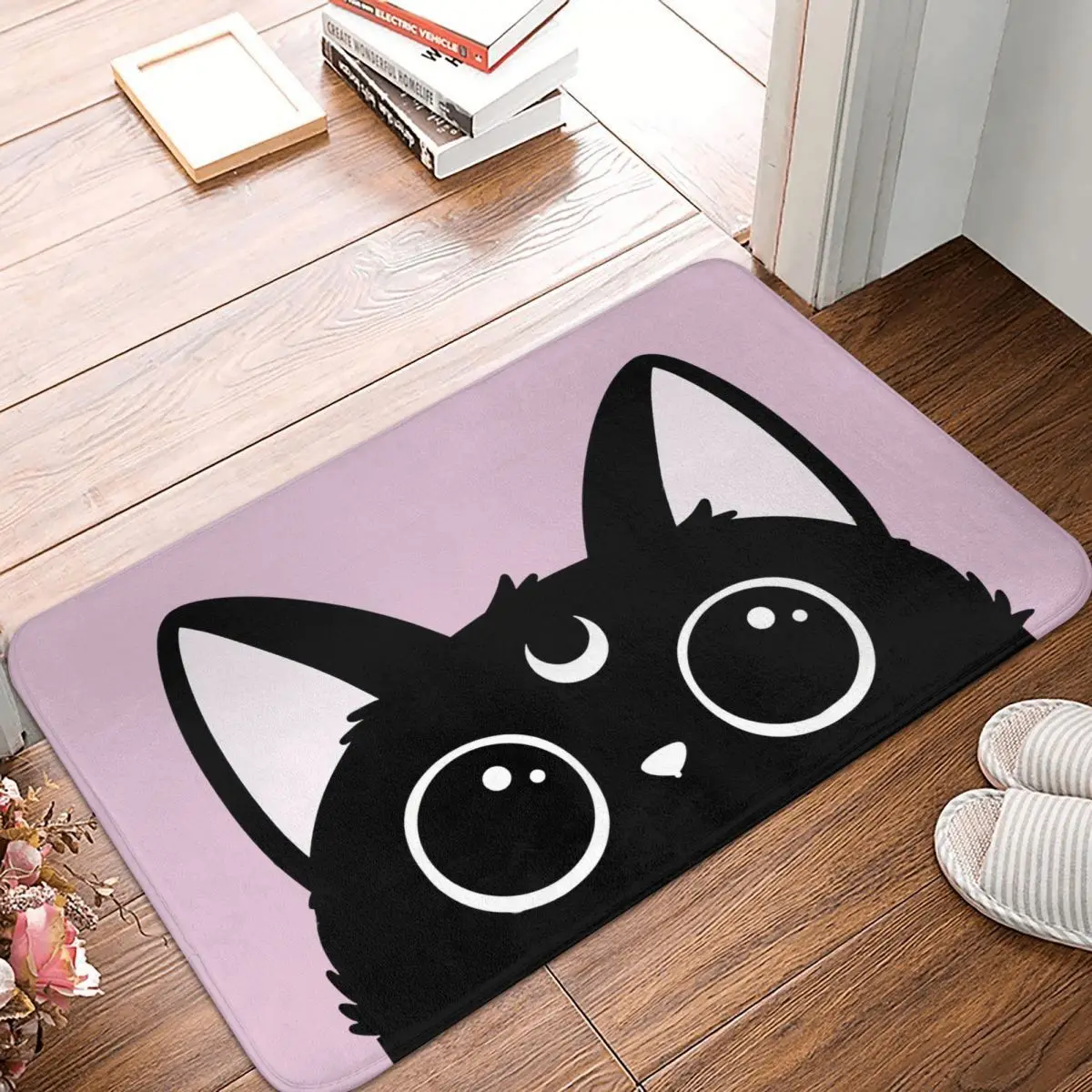 

Cat Doormat Rug carpet Mat Footpad Bath mat Non-slip toilet Balcony Parlor durable Washable