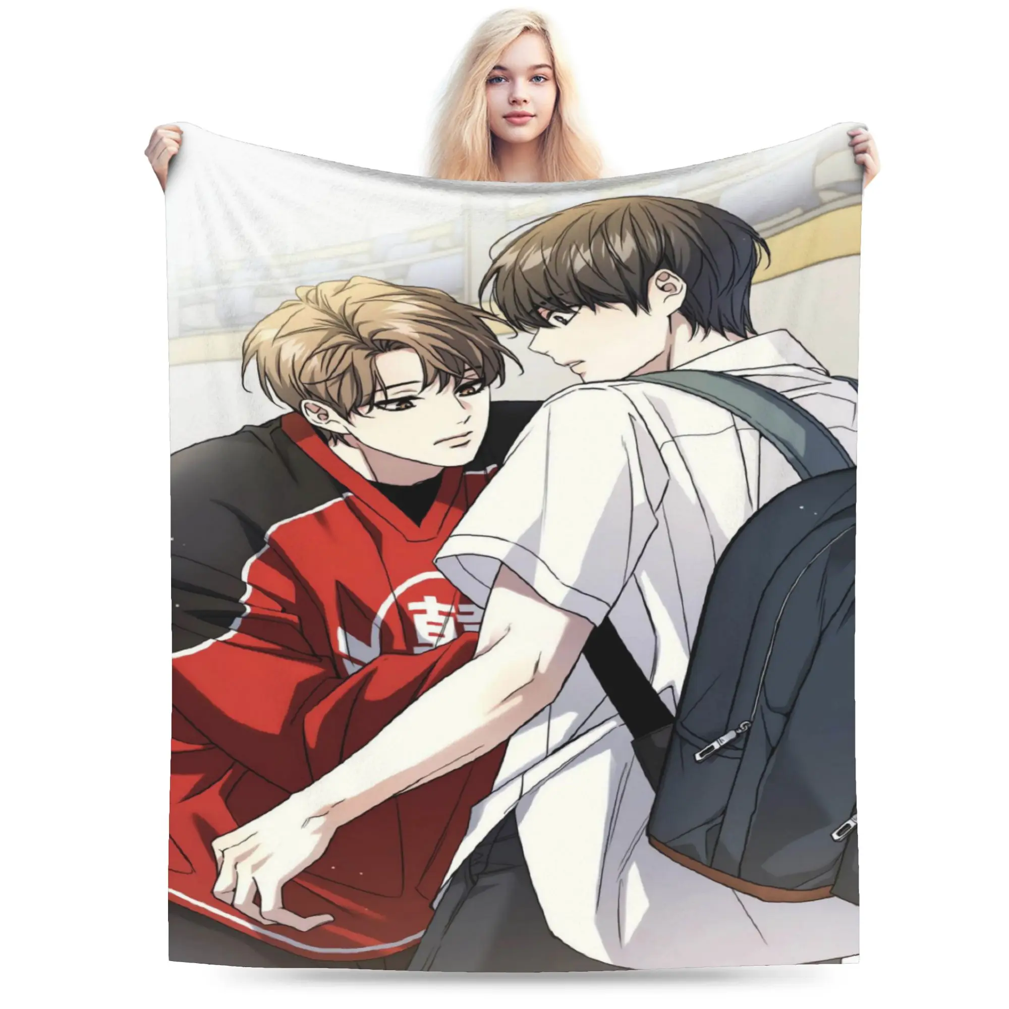 Melting Point BL Print Blanket For Men Women Super Soft Warm  Throw Blankets for Couch 50x60 Inches Multiple Sizes