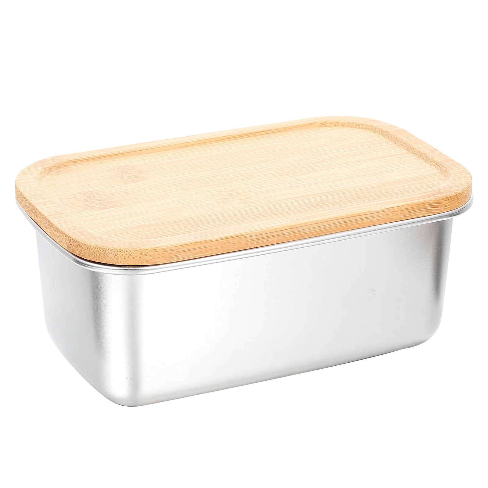 

Stainless Steel Household Multi-Function Food Storage Case Convenient Portable Food Box Practical Use