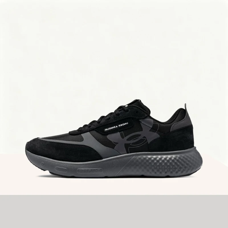 Under Armour Decoy Lux Men's Black Low-Top Casual Runners – Comfortable Sporty Durable Breathable Performance 3028612-001