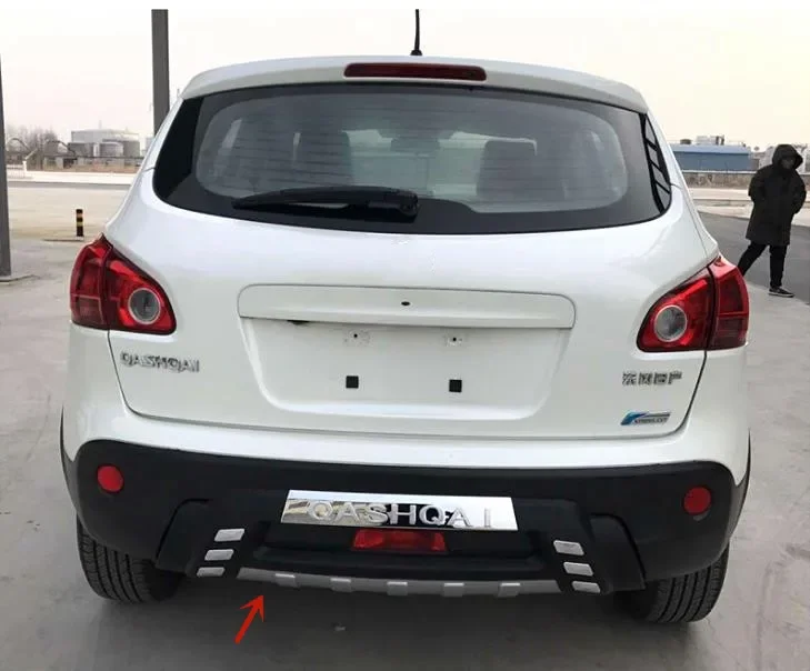 For Nissan QASHQAI 2008-2015 High-quality ABS Engineering Plastics Car bumpers Anti-collision protection car accessories