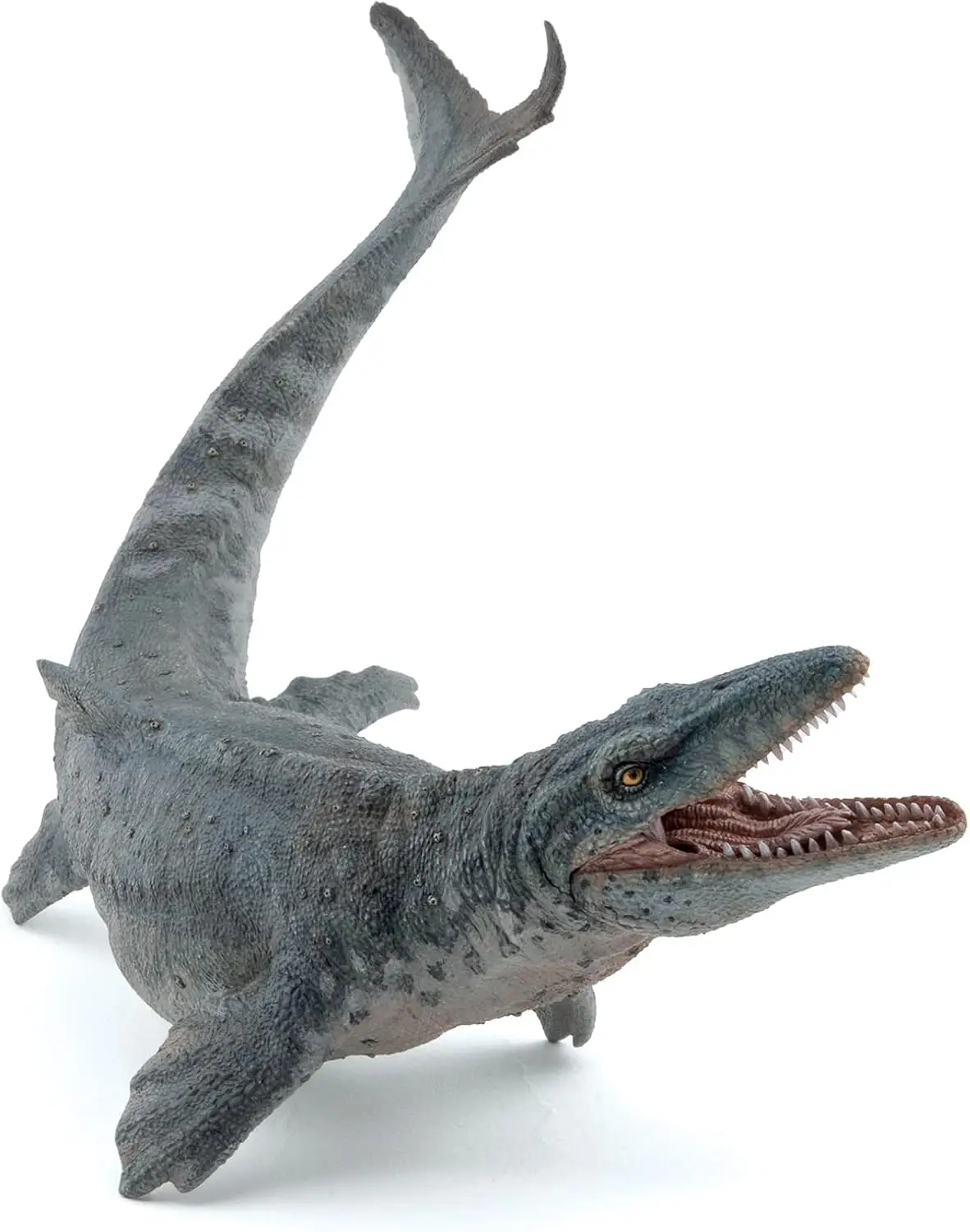 

Realistic Mosasaurus Dinosaur Toy for Kids 3+, Hand-Painted Cretaceous Predator with Detailed Features, 25.5cm Plastic Figure