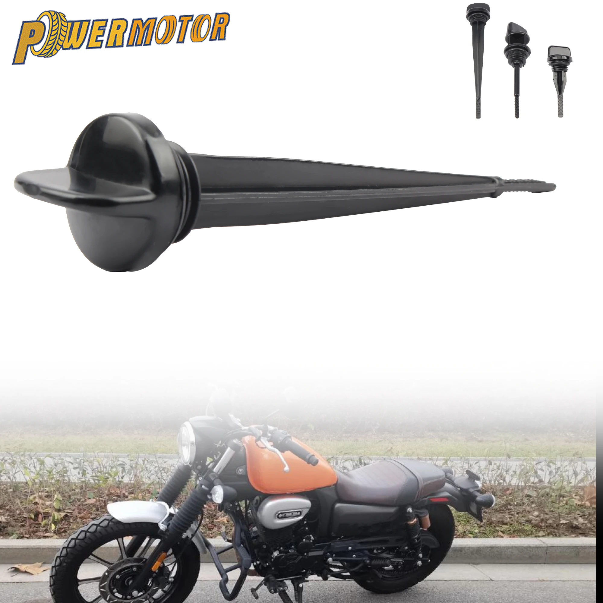 

Motorcycle Plastic Oil Dipstick Accessories For 50cc JH70 90cc 110cc CG125cc 150cc GY6 125CC ATV UTV Go Kart DirtBike Parts