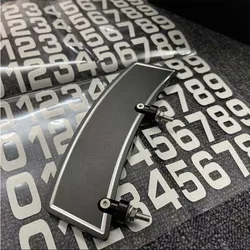 Motorcycle Accessories Front Fender Number License Plate Holder For VESPA GTS 300 Sprint PRIMAVERA 150 Decorative racks